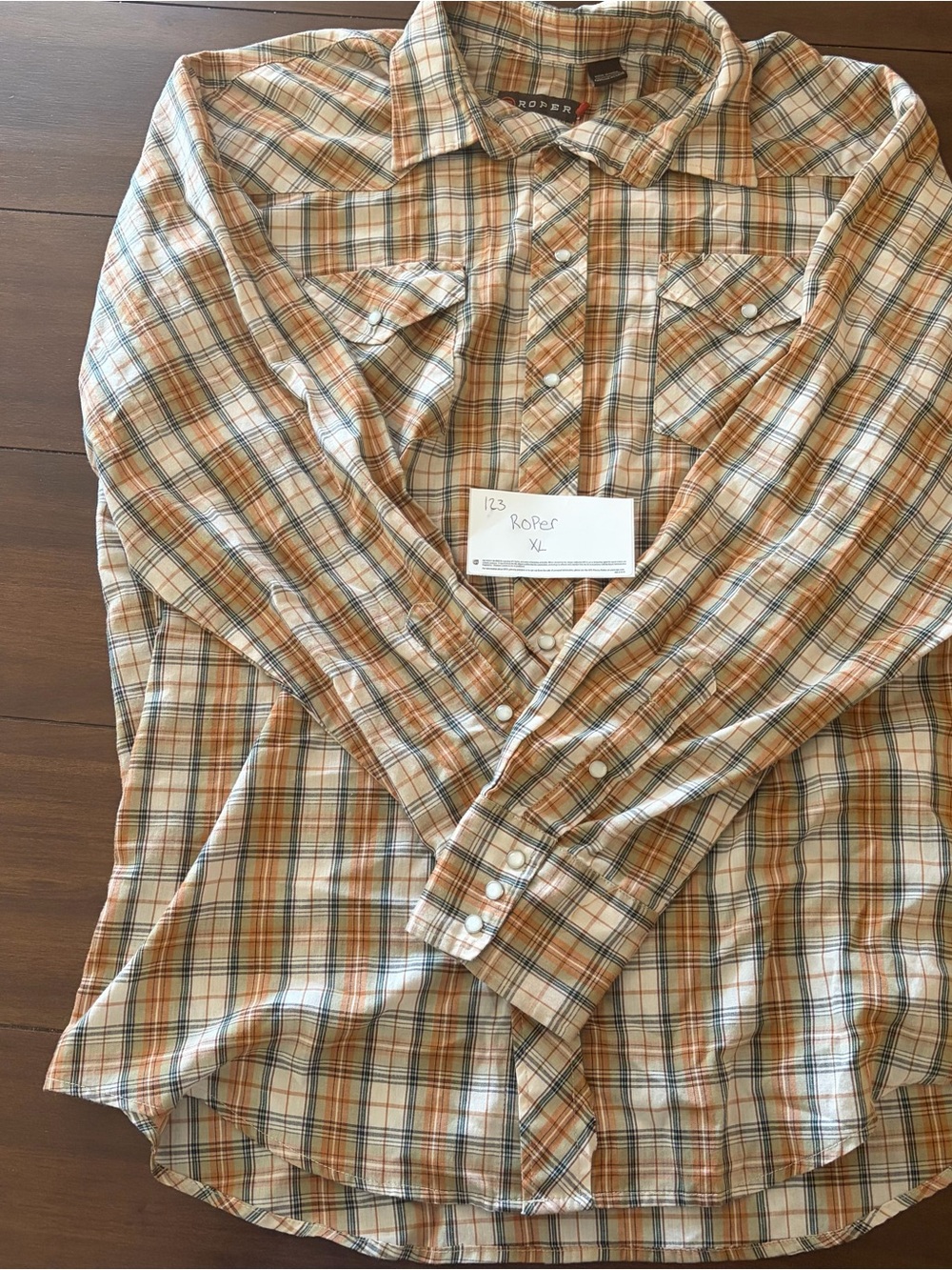 Roper pearl snap
